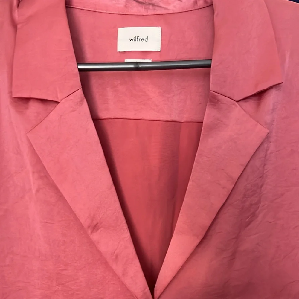 Aritzia Wilfred Pink Top - Picture 3 of 5